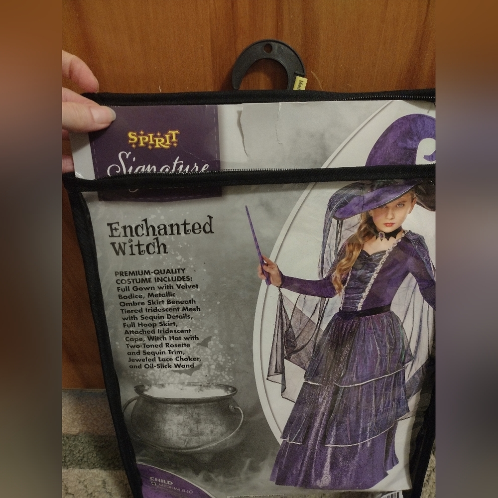 Spirit Enchanted Witch Costume - Purple and Black
